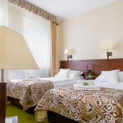 Hotel Zielony 3* Стандартный номер фото 19