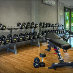 Отель Jamahkiri Resort & Spa фитнесс-зал фото 3