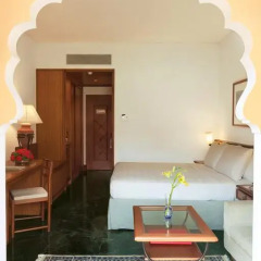 Отель Trident, Jaipur 5* Номер Делюкс с различными типами кроватей фото 5