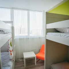 Hostel For You Кровать в общем номере с двухъярусной кроватью фото 14