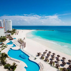 Отель Krystal Cancun Мексика, Канкун - 2 отзыва об отеле, цены и фото номеров - забронировать отель Krystal Cancun онлайн бассейн фото 2