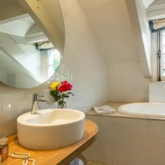 Отель Villa Cécile Франция, Айвур - отзывы, цены и фото номеров - забронировать отель Villa Cécile онлайн ванная