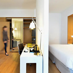 Отель Hilton Garden Inn Milan North 4* Стандартный семейный номер с двуспальной кроватью фото 4