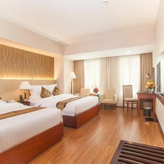 Nhat Ha 1 Hotel 3* Номер Делюкс с различными типами кроватей фото 3