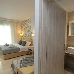 Отель Irida Apartments Греция, Пефкохори - отзывы, цены и фото номеров - забронировать отель Irida Apartments онлайн комната для гостей фото 2