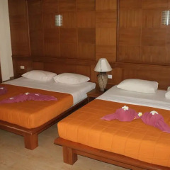 Отель D.R. Lanta Bay Resort 3* Бунгало с различными типами кроватей фото 23