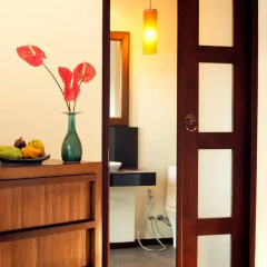 Отель Two Villas Holiday Oriental Style Layan Beach 4* Вилла с различными типами кроватей фото 29