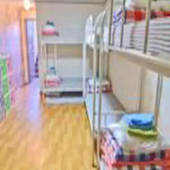 Отель Kimchee Hongdae Guesthouse Кровать в общем номере с двухъярусной кроватью фото 17