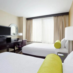 Отель Fairfield Inn & Suites by Marriott New York Midtown Manhattan/Penn Station 3* Стандартный номер с 2 отдельными кроватями фото 5