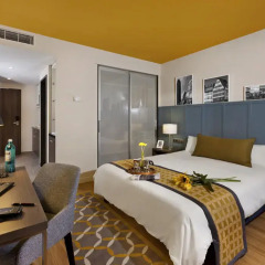 Отель Citadines City Centre Frankfurt комната для гостей фото 2