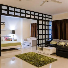 Отель View Talay Condominium by Vlad Property Люкс с различными типами кроватей фото 7