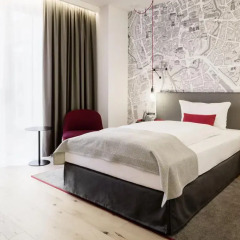 Отель IntercityHotel Braunschweig 4* Стандартный номер с различными типами кроватей фото 4