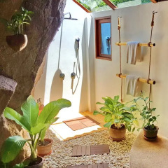 Отель The Place Luxury Boutique Villas Таиланд, Остров Тау - отзывы, цены и фото номеров - забронировать отель The Place Luxury Boutique Villas онлайн ванная