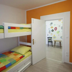Pozitiv Hostel Кровать в общем номере с двухъярусной кроватью фото 7