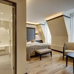 Hotel Monopol Luzern 4* Люкс повышенной комфортности с различными типами кроватей фото 3