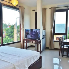 Отель An Bang Beach Holidays Стандартный номер с различными типами кроватей фото 5