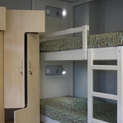 Гостиница Посадский 3* Кровать в мужском общем номере с двухъярусными кроватями фото 49
