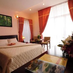 Phuoc Loc Tho 1 Hotel 2* Стандартный семейный номер с двуспальной кроватью фото 7