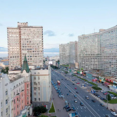 Апартаменты Apartments at Arbat Area балкон