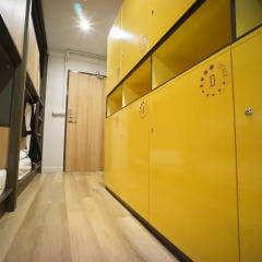 BRB Hostel Bangkok Silom Кровать в общем номере с двухъярусной кроватью фото 6