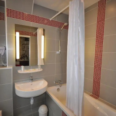 Grand Hotel de Turin 3* Стандартный номер разные типы кроватей фото 13