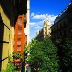 Отель Pensión Urumea Испания, Сан-Себастьян - отзывы, цены и фото номеров - забронировать отель Pensión Urumea онлайн балкон