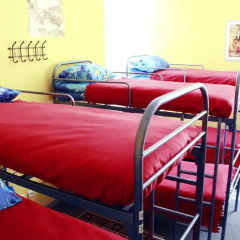 Hostel Aquarel Кровать в общем номере с двухъярусной кроватью фото 39