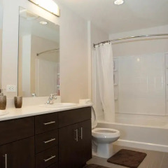 Отель Luxury Two Bedroom Near The Grove США, Лос-Анджелес - отзывы, цены и фото номеров - забронировать отель Luxury Two Bedroom Near The Grove онлайн ванная фото 2