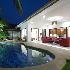 Отель Villa Tortuga Pattaya 4* Улучшенная вилла с различными типами кроватей фото 11