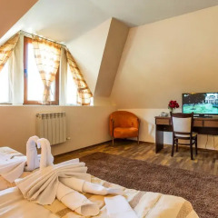Teteven Hotel 3* Стандартный номер двуспальная кровать фото 8