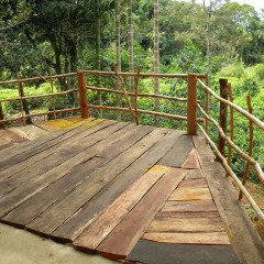 Отель Aelam Home Stay Cabana балкон