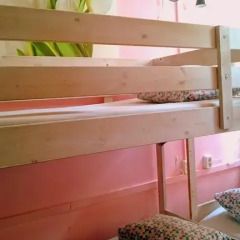 WDj Hostel Кровать в общем номере с двухъярусной кроватью фото 20