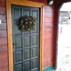 Отель Boskovica Brvnare 3* Коттедж с разными типами кроватей фото 15