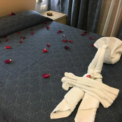 Отель Evanik Hotel Греция, Калимнос - отзывы, цены и фото номеров - забронировать отель Evanik Hotel онлайн ванная фото 2