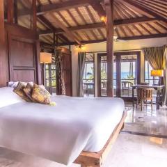 Отель Beachfront Citakara Sari Villas Индонезия, Бали - отзывы, цены и фото номеров - забронировать отель Beachfront Citakara Sari Villas онлайн комната для гостей фото 3