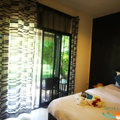 Отель Saphli Villa Beach Resort 2* Бунгало с различными типами кроватей фото 5