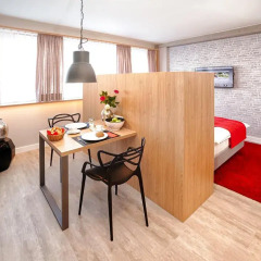 Апартаменты Mloft Apartments Munchen Мюнхен в номере фото 2