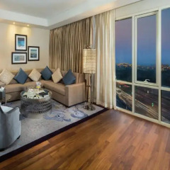 Отель Kempinski Mall Of The Emirates 5* Люкс Corner с различными типами кроватей фото 4