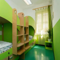 Chillout Hostel Zagreb Кровать в общем номере с двухъярусными кроватями фото 43