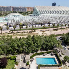 Отель Travel Habitat el Umbracle Испания, Валенсия - отзывы, цены и фото номеров - забронировать отель Travel Habitat el Umbracle онлайн пляж