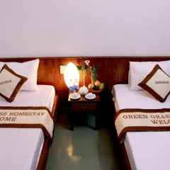 Отель Green Grass Homestay 2* Стандартный номер с 2 отдельными кроватями фото 5
