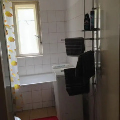 Апартаменты Apartment Wittelsbacher Straße Берлин ванная