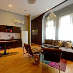 Eclectic Apart Hotel Апартаменты с разными типами кроватей фото 13