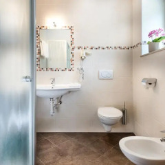 Отель B&B Ferienidylle Gstrein Парчинес ванная