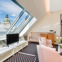 Hotel Moments Budapest 4* Люкс с различными типами кроватей фото 4