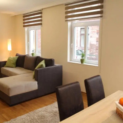 Апартаменты Fortress Apartments Нови Сад комната для гостей фото 5