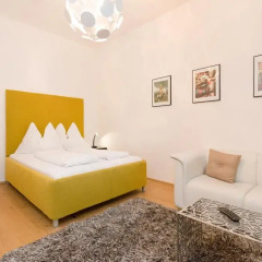 Апартаменты Sky Residence - Business Class Apartments City Centre Вена комната для гостей фото 4