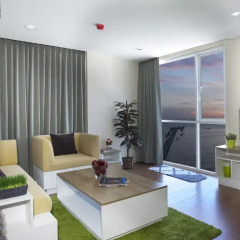 Апартаменты BBG Seaside Luxurious Service Apartment комната для гостей фото 3
