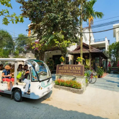 Отель Green Tea Homestay 2* Стандартный номер с различными типами кроватей фото 4
