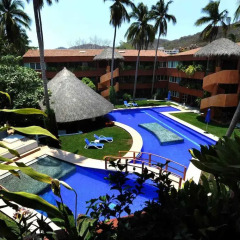 Отель La Ceiba del Mar Мексика, Сиуатанехо - отзывы, цены и фото номеров - забронировать отель La Ceiba del Mar онлайн бассейн